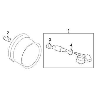 Nissan OE - Electrical - Tire Pressure Monitor Components (Base / S / SL / SR / SV)