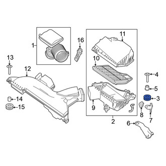 Nissan OE - Air Filter Housing Insulator