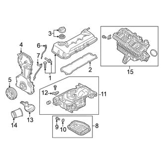 Nissan OE - Engine / Transaxle - Engine Parts (2.5L)