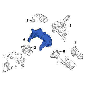 Nissan OE - Left Engine Mount Bracket