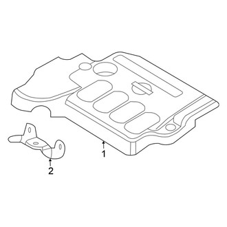 Nissan OE - Engine / Transaxle - Engine Appearance Cover (2.5L)