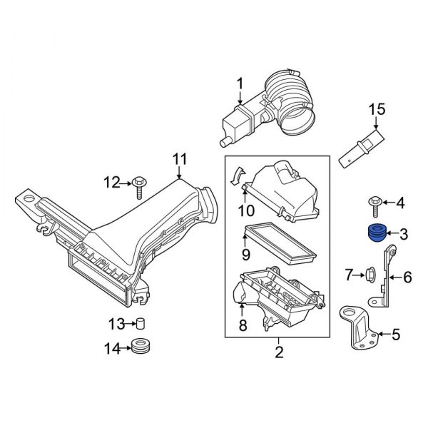 Air Filter Housing Grommet