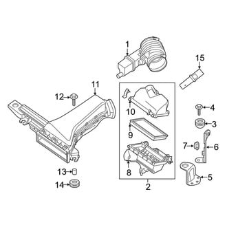 Nissan OE - Engine / Transaxle - Air Intake (3.5L)