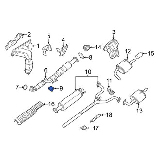 Nissan OE - Exhaust System Hanger