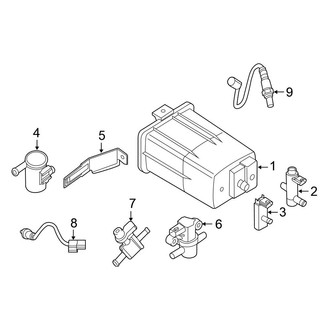 Nissan OE - Emission System (2.5L)
