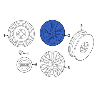 Nissan OE - Wheel