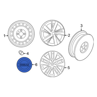Nissan OE - Wheel Cap