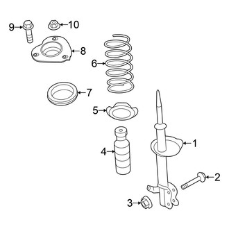 Nissan OE - Front Suspension - Struts & Components