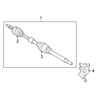 Nissan OE - Front Suspension - Drive Axles