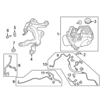 Nissan OE - Steering Gear & Linkage - Pump & Hoses