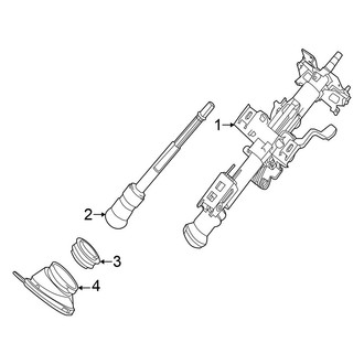 Nissan OE - Steering Column Assembly (Sedan)