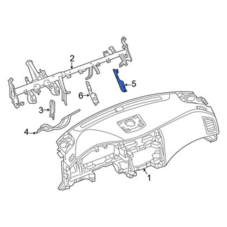 Nissan OE - Right Radio Bracket