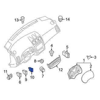 Nissan OE - Heated Steering Wheel Switch