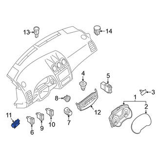 Nissan OE - Instrument Panel Dimmer Switch