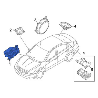 Nissan OE - Radio Control Unit