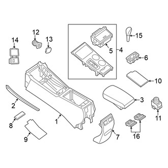 Nissan OE - Center Console