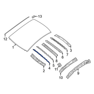 Nissan OE - Front Roof Bow