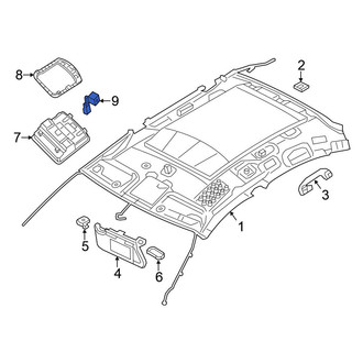 Nissan OE - Navigation Microphone