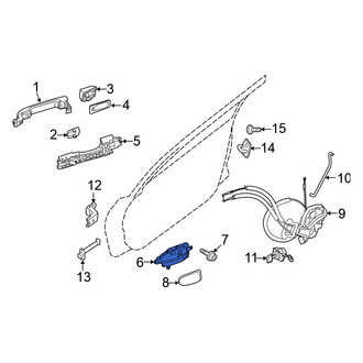 Nissan OE - Front Right Inner Interior Door Handle