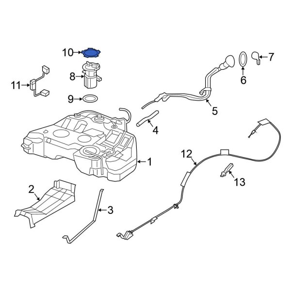 Fuel Tank Lock Ring