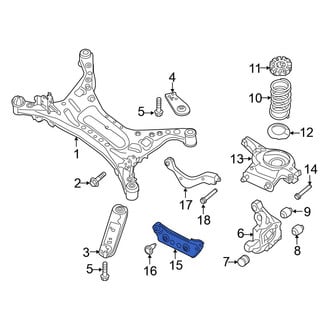 Nissan OE - Rear Left Suspension Track Bar