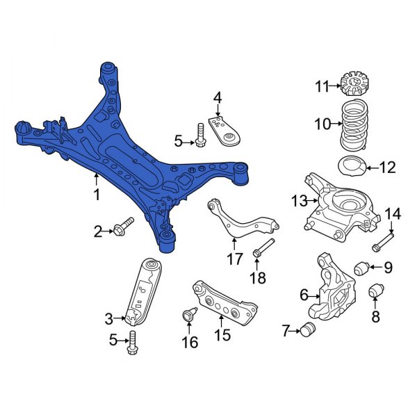 Suspension Subframe Crossmember