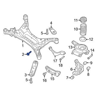 Nissan OE - Inner Suspension Integral Link Bolt