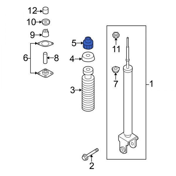 Suspension Shock Absorber Bushing