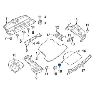 Nissan OE - Rear Tow Hook