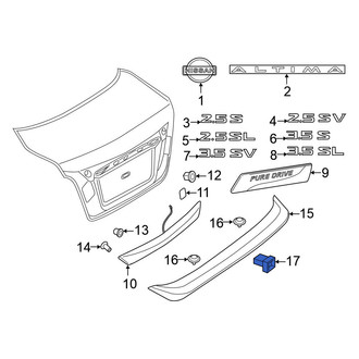 Nissan OE - Rear Tail Light Grommet