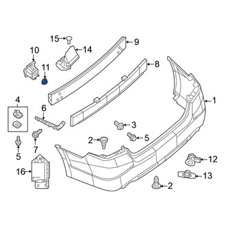 Nissan OE - ABS Hydraulic Assembly Nut