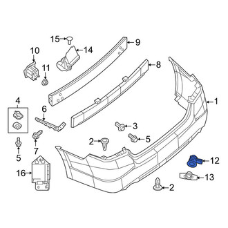 Nissan OE - Rear Parking Aid Sensor