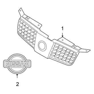 Nissan OE - Grille & Components