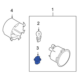 Nissan OE - Front Cornering Light Socket