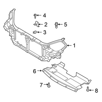 Nissan OE - Radiator Support