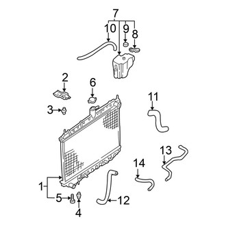 Nissan OE - Cooling - Radiator & Components