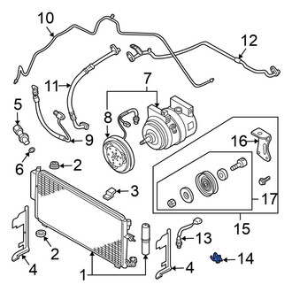 Nissan OE - Ambient Air Temperature Sensor Bracket