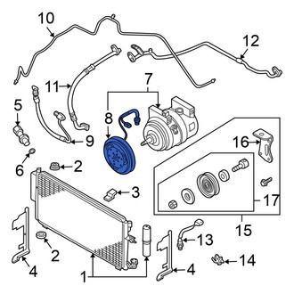 Nissan OE - A/C Compressor Clutch