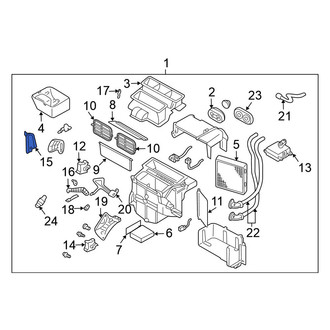Nissan OE - HVAC Heater Hose