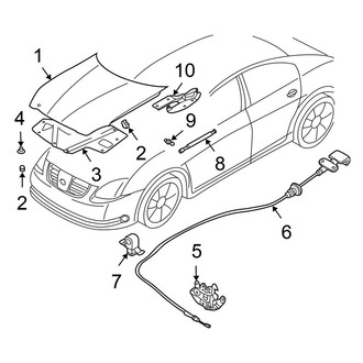 Nissan OE - Hood & Components