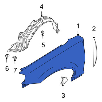 Nissan OE - Front Left Fender