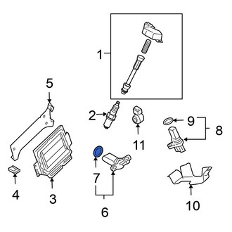 Nissan OE - Engine Camshaft Position Sensor O-Ring