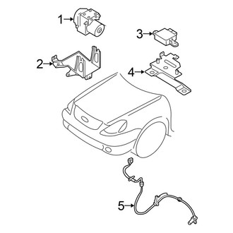 Nissan OE - Electrical - ABS Components (SE / SL)