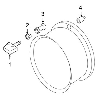 Nissan OE - Electrical - Tire Pressure Monitor Components (SE / SL)