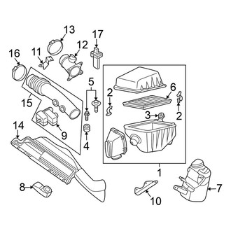 Nissan OE - Engine / Transaxle - Air Intake