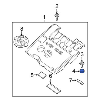 Nissan OE - Engine Cover Grommet