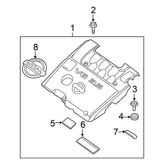 Nissan OE - Engine / Transaxle - Engine Appearance Cover