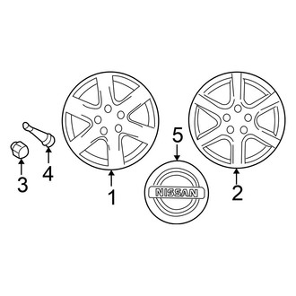 Nissan OE - Wheels