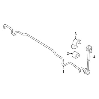 Nissan OE - Front Suspension - Stabilizer Bar & Components