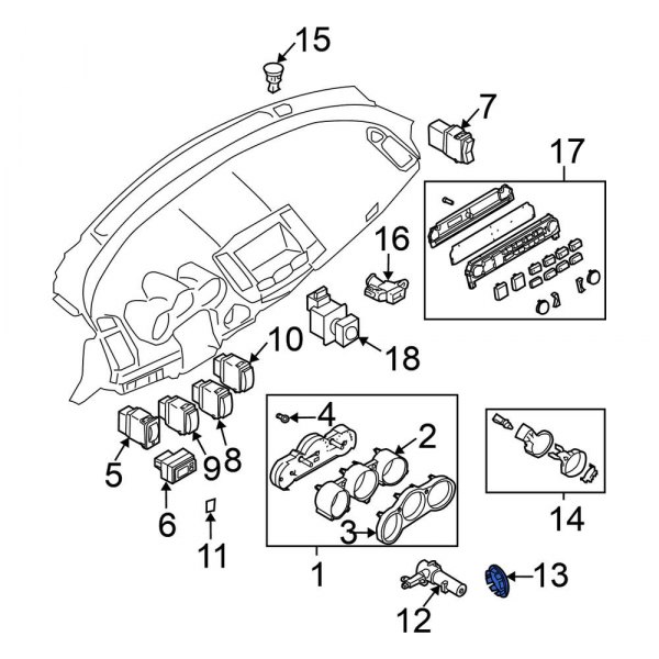 Ignition Lock Escutcheon